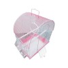 Dayang İki Kapılı Davul Muhabbet Kuş Kafesi Pembe 30x23x39 Cm Dayang İki Kapılı Davul Muhabbet Kuş Kafesi Pembe 30x23x39 Cm