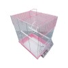 Dayang İki Kapılı Düz Muhabbet Kuşu Kafesi Pembe 28.5x38x39 Cm Dayang İki Kapılı Düz Muhabbet Kuşu Kafesi Pembe 28.5x38x39 Cm