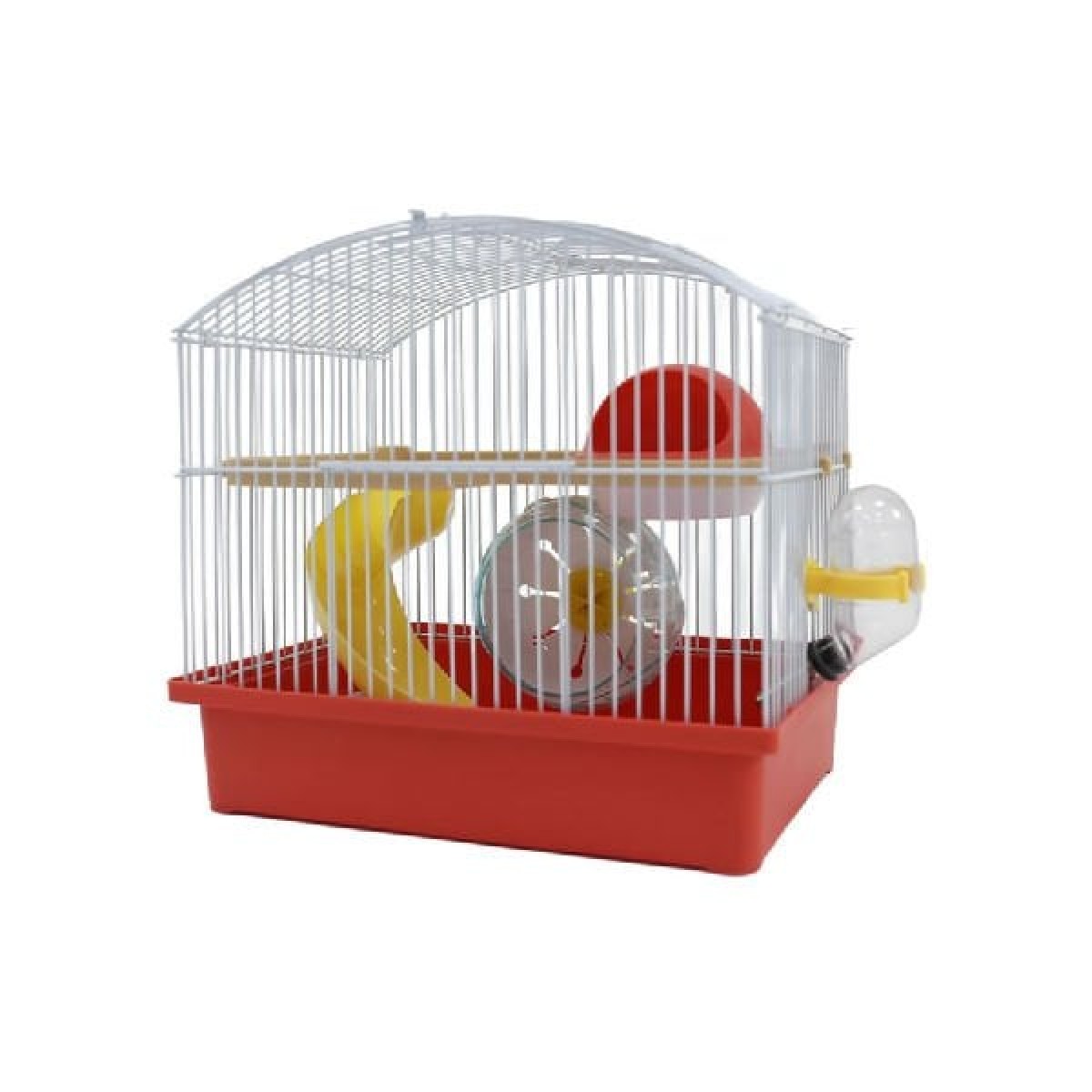 Dayang Oval Oyuncaklı Hamster Kafesi Kırmızı Dayang Oval Oyuncaklı Hamster Kafesi Kırmızı