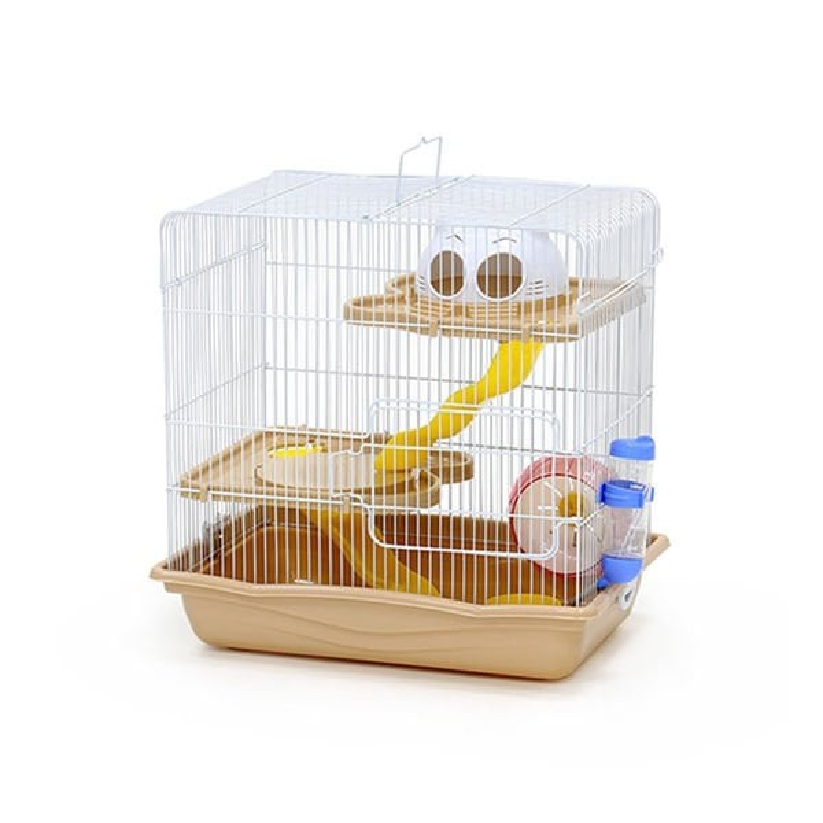Dayang Oyuncaklı Hamster Kafesi Camel 45x30x45 Cm Dayang Oyuncaklı Hamster Kafesi Camel 45x30x45 Cm