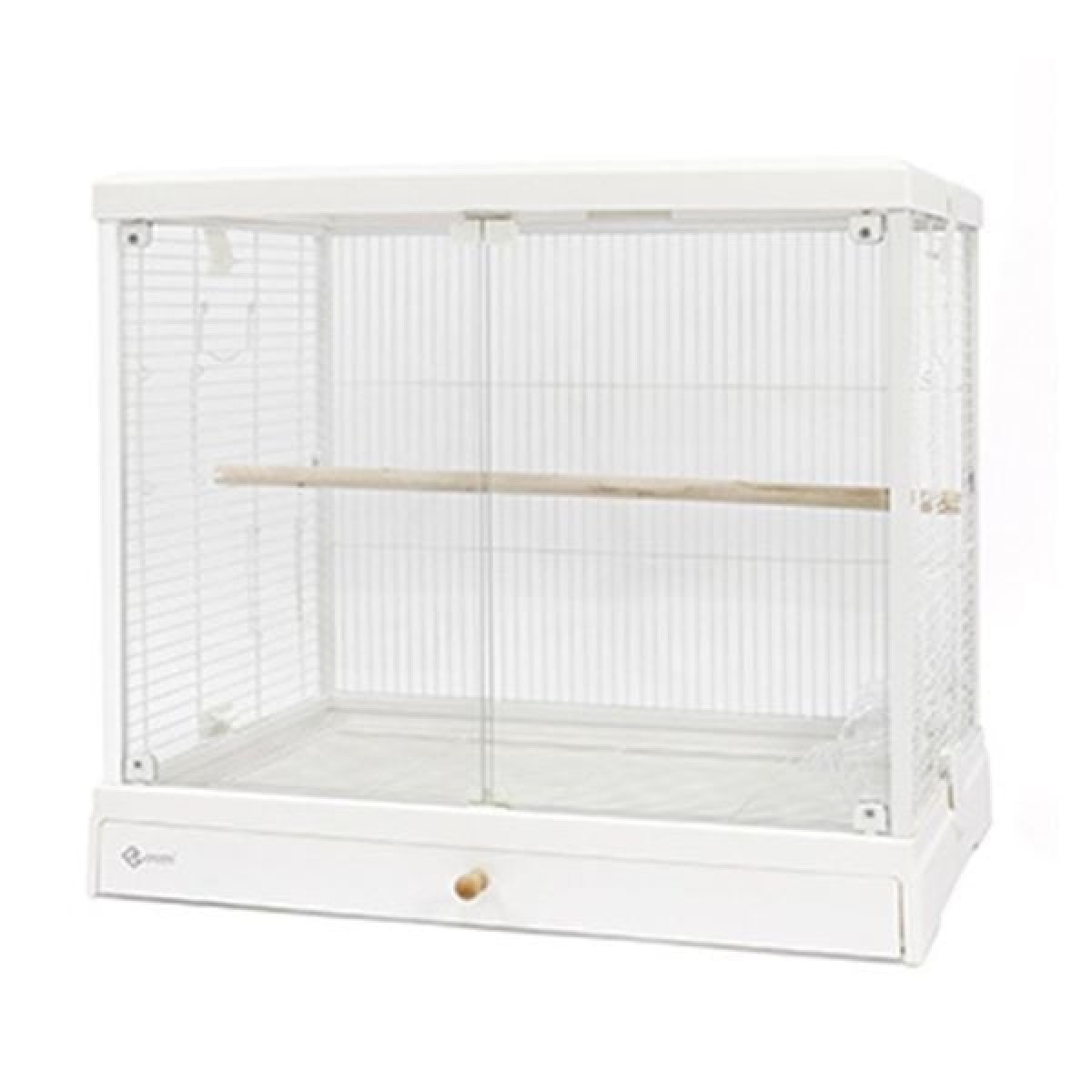 Dayang Üstten Açılır Cam Muhabbet Kuşu Kafesi Beyaz 62x42x55 Cm Dayang Üstten Açılır Cam Muhabbet Kuşu Kafesi Beyaz 62x42x55 Cm