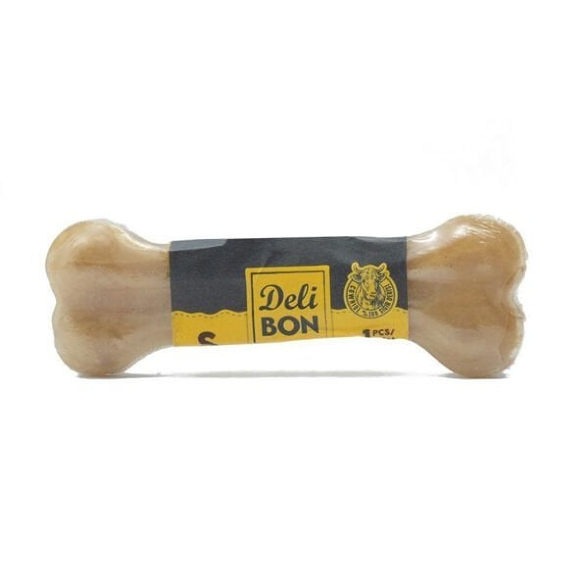 Delibon Deri Pres Vakumlu Kemik Köpek Ödülü Naturel 12 Cm 1 Adet Delibon Deri Pres Vakumlu Kemik Köpek Ödülü Naturel 12 Cm 1 Adet