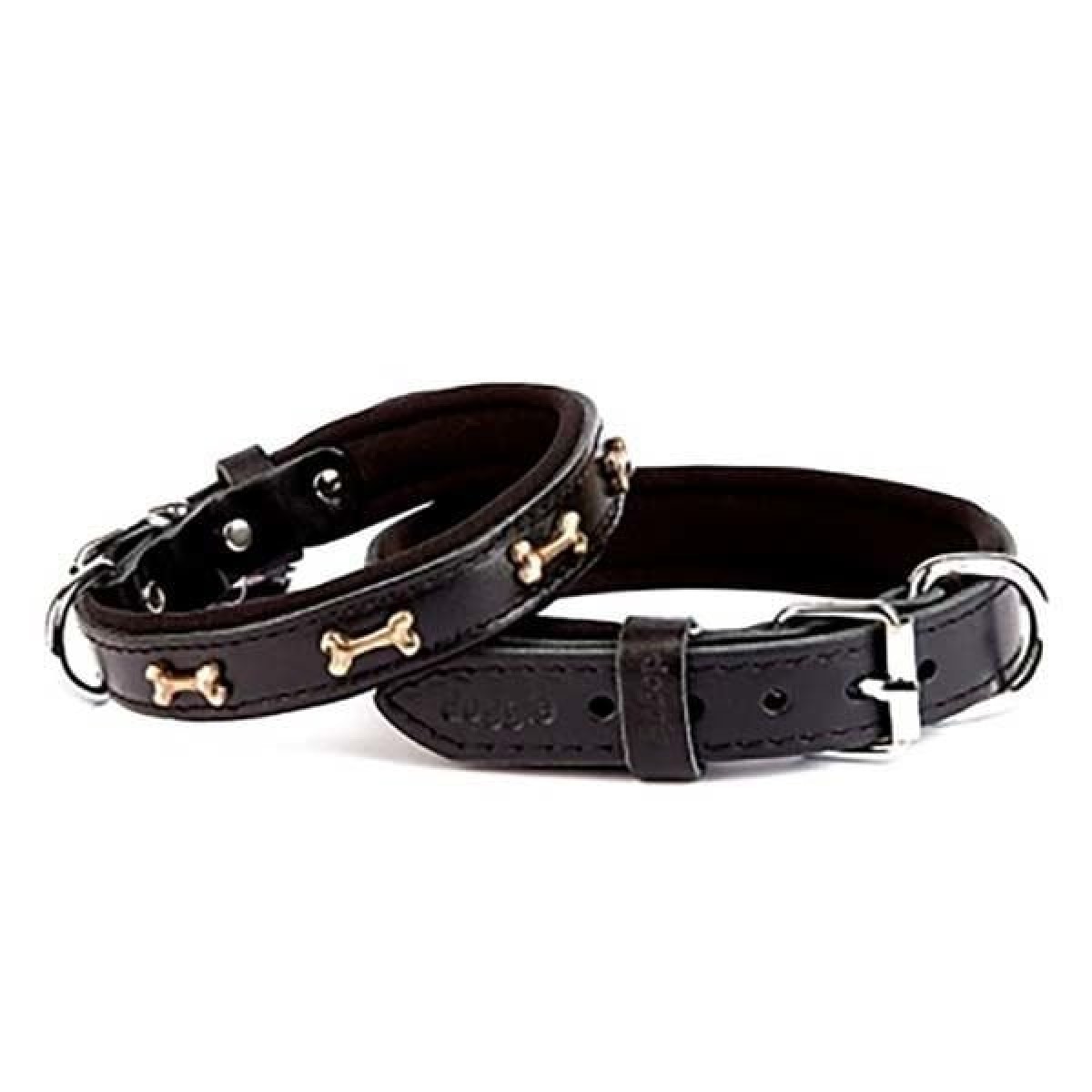 Doggie Comfort Deri Kemik Süslü Köpek Boyun Tasması Medium Siyah 2.5x37-45 Cm Doggie Comfort Deri Kemik Süslü Köpek Boyun Tasması Medium Siyah 2.5x37-45 Cm