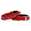 Doggie Comfort Deri Nazar Boncuklu Köpek Boyun Tasması Small Kırmızı 2x30-35 Cm Doggie Comfort Deri Nazar Boncuklu Köpek Boyun Tasması Small Kırmızı 2x30-35 Cm