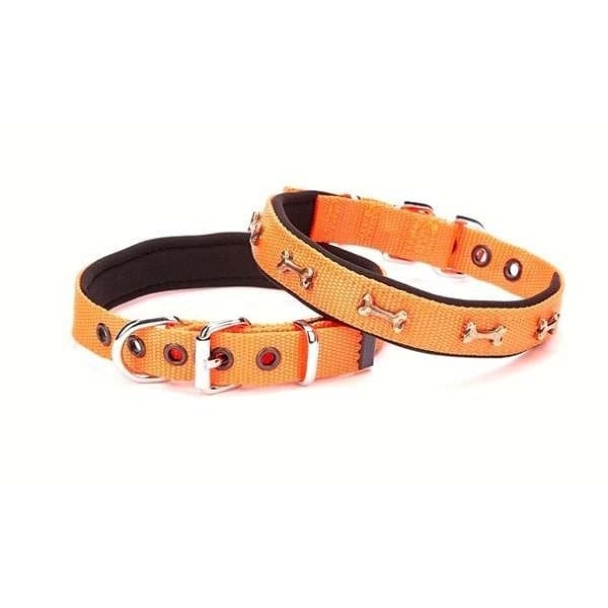 Doggie Comfort Dokuma Kemikli Köpek Boyun Tasması Small Turuncu 2x30-35 Cm Doggie Comfort Dokuma Kemikli Köpek Boyun Tasması Small Turuncu 2x30-35 Cm