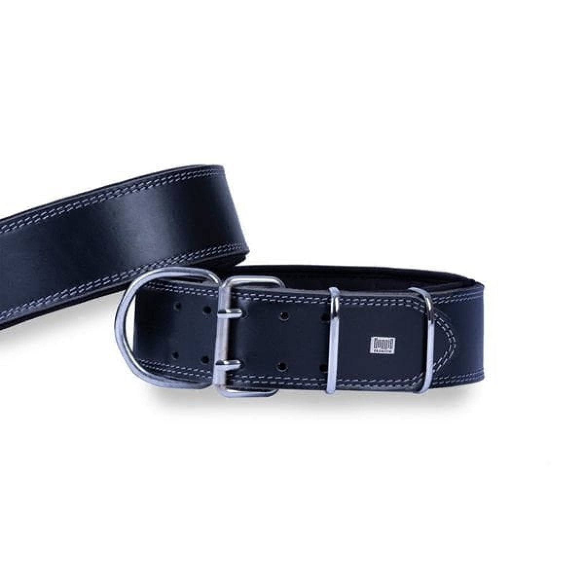 Doggie Dayanıklı Deri Köpek Boyun Tasması Small Siyah 6x55-65 Cm Doggie Dayanıklı Deri Köpek Boyun Tasması Small Siyah 6x55-65 Cm
