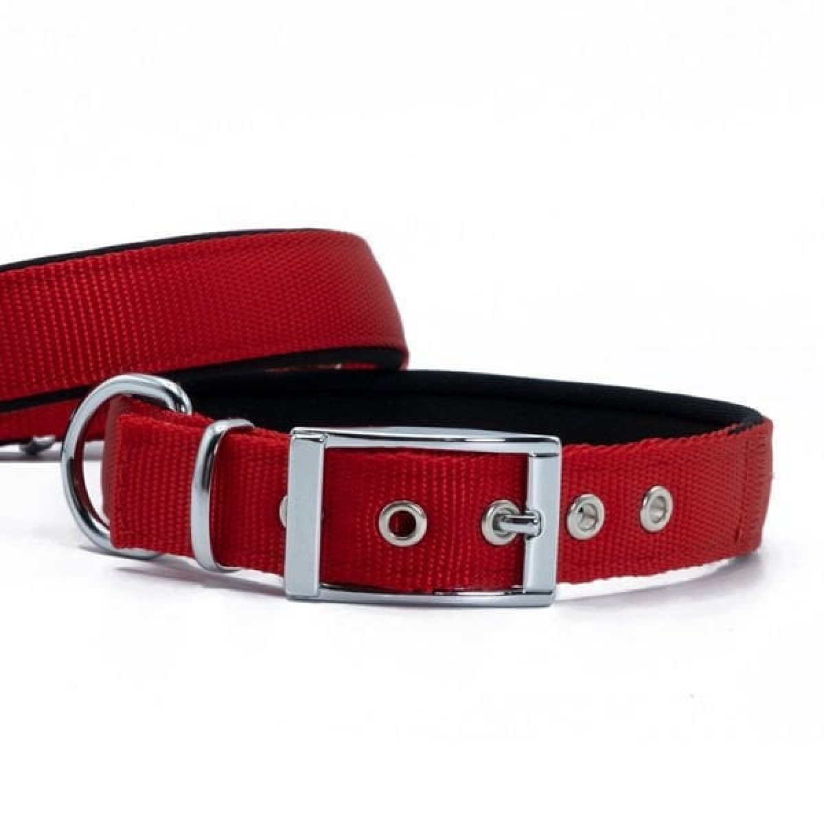 Doggie Elit Dokuma Köpek Boyun Tasması Large Kırmızı 2.5x42-50 Cm Doggie Elit Dokuma Köpek Boyun Tasması Large Kırmızı 2.5x42-50 Cm