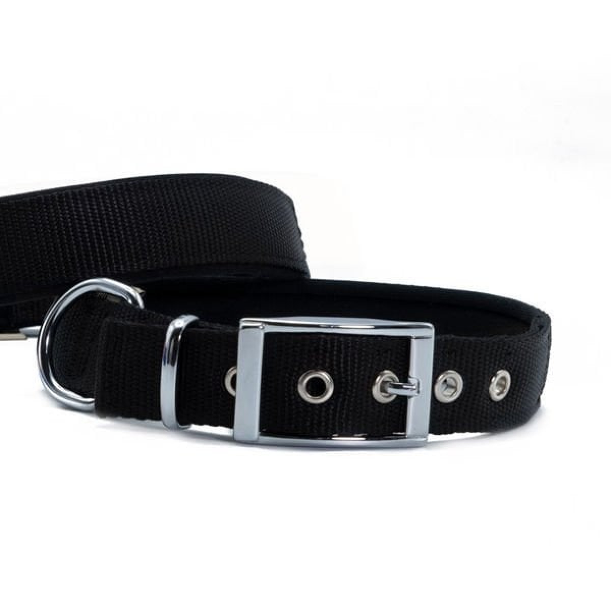 Doggie Elit Dokuma Köpek Boyun Tasması Medium Siyah 2.5x37-45 Cm Doggie Elit Dokuma Köpek Boyun Tasması Medium Siyah 2.5x37-45 Cm