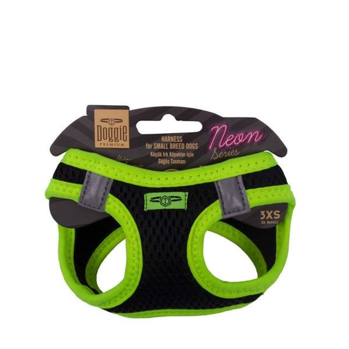 Doggie Havalı Dokuma Neon Küçük Irk Köpek Göğüs Tasması Xxxsmall Sarı 22-26 Cm Doggie Havalı Dokuma Neon Küçük Irk Köpek Göğüs Tasması Xxxsmall Sarı 22-26 Cm