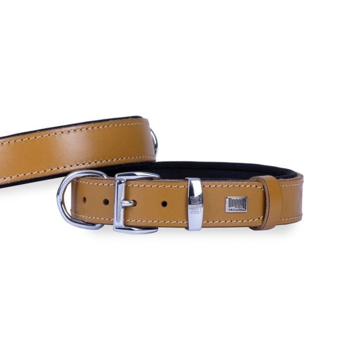 Doggie Konfor Deri Köpek Boyun Tasması Medium Camel 2.5x37-45 Cm Doggie Konfor Deri Köpek Boyun Tasması Medium Camel 2.5x37-45 Cm