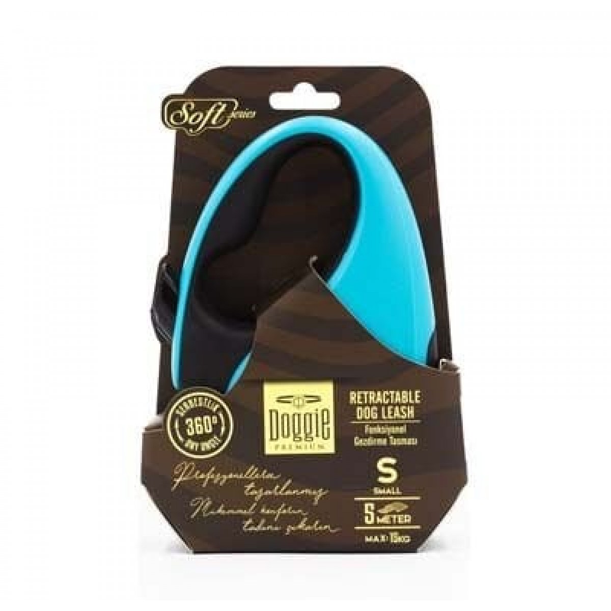 Doggie Soft Otomatik Köpek Uzatma Tasması Small Açık Mavi 15 Kg 5 Mt Doggie Soft Otomatik Köpek Uzatma Tasması Small Açık Mavi 15 Kg 5 Mt