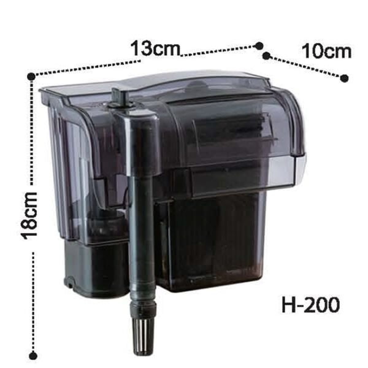Dophin H 200 Askılı Filtre 250 L/h Dophin H 200 Askılı Filtre 250 L/h