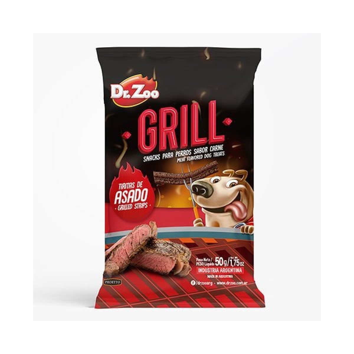 Dr. Zoo Grill Izgara Biftekli Köpek Ödülü 50 Gr Dr. Zoo Grill Izgara Biftekli Köpek Ödülü 50 Gr