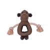 Eastland İpli Maymun Peluş Köpek Oyuncağı 25 Cm Kahverengi Eastland İpli Maymun Peluş Köpek Oyuncağı 25 Cm Kahverengi