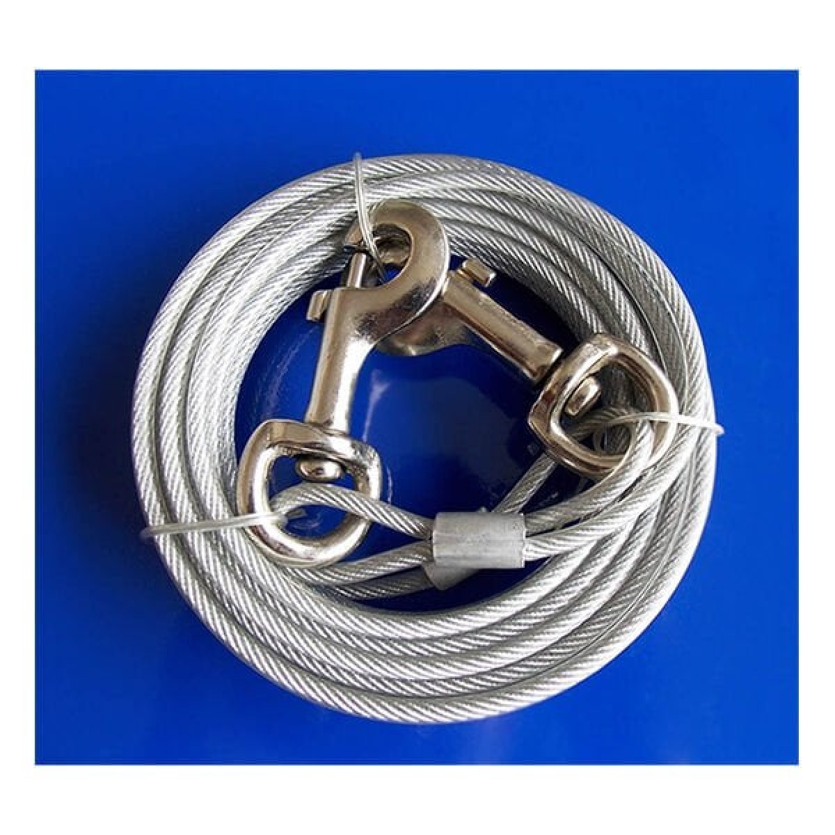 Eastland Köpek Çelik Bahçe Bağlama Halatı Gri 4.7 Mm 6 Mt Eastland Köpek Çelik Bahçe Bağlama Halatı Gri 4.7 Mm 6 Mt