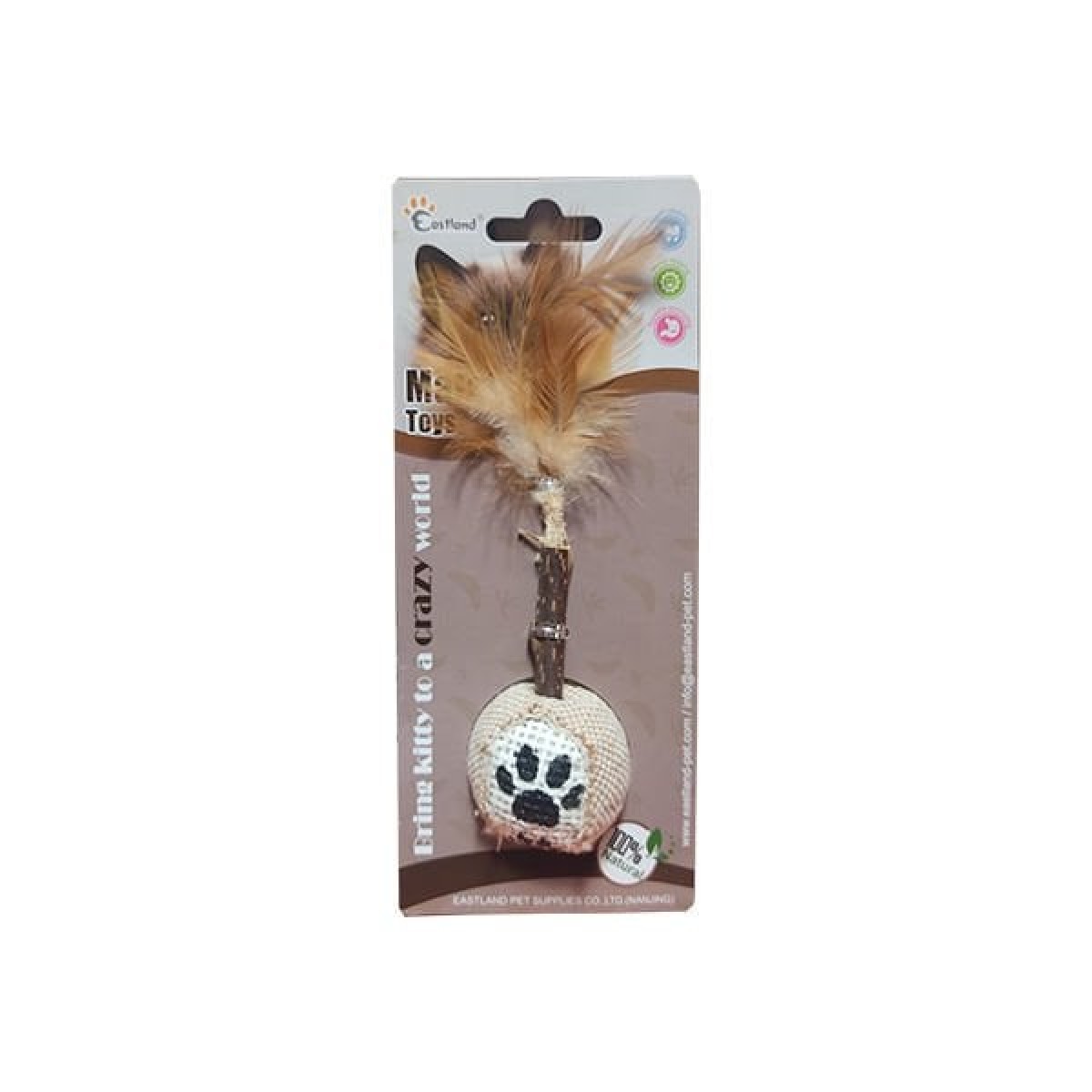 Eastland Matatabi Tüylü Kedi Oyuncağı 9 Cm Eastland Matatabi Tüylü Kedi Oyuncağı 9 Cm