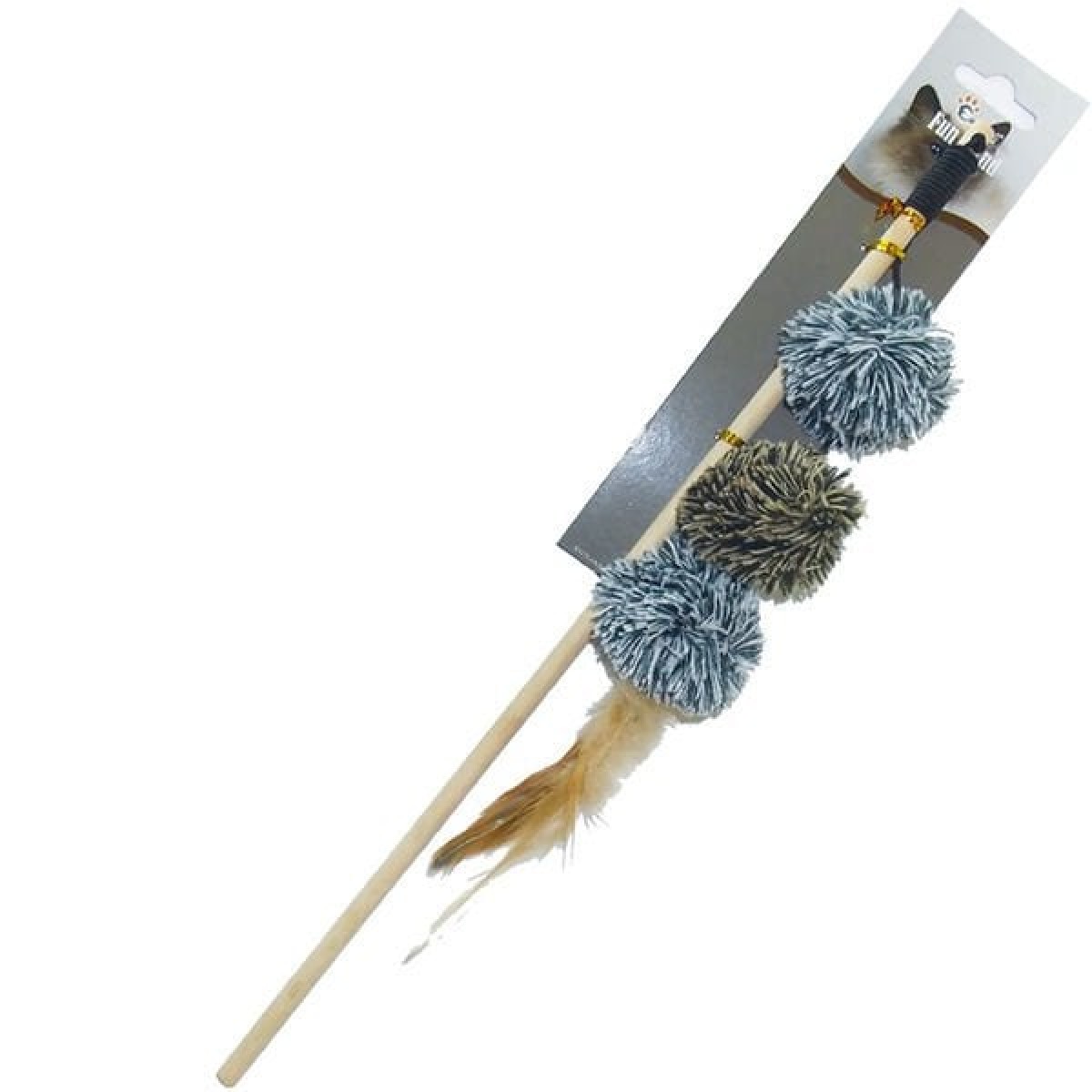 Eastland Peluş Top Kedi Oltası 40 Cm Eastland Peluş Top Kedi Oltası 40 Cm
