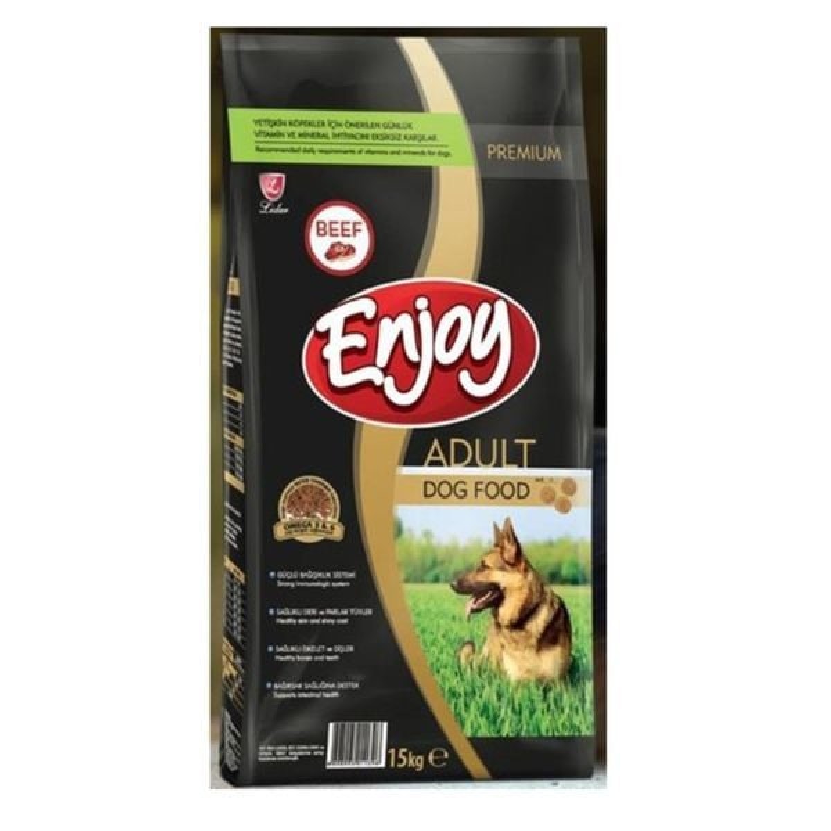 Enjoy Biftekli Yetişkin Köpek Maması 15 Kg Enjoy Biftekli Yetişkin Köpek Maması 15 Kg