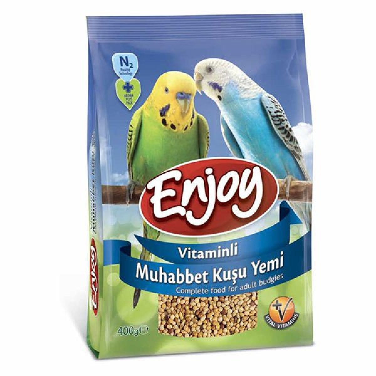 Enjoy Muhabbet Kuşu Yemi 400 Gr Enjoy Muhabbet Kuşu Yemi 400 Gr