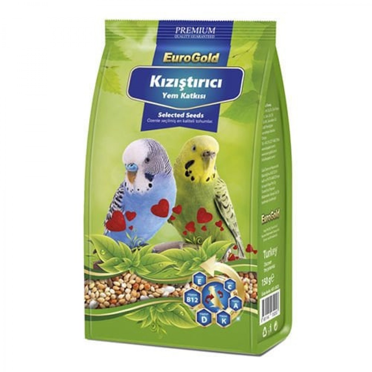 Euro Gold Kızıştırıcı Kuş Yem Katkısı 150 Gr Euro Gold Kızıştırıcı Kuş Yem Katkısı 150 Gr