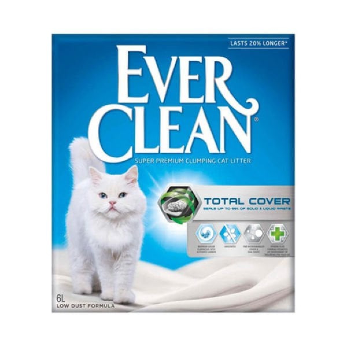Ever Clean Total Cover Kokusuz Topaklanan Kedi Kumu 10 Lt Ever Clean Total Cover Kokusuz Topaklanan Kedi Kumu 10 Lt