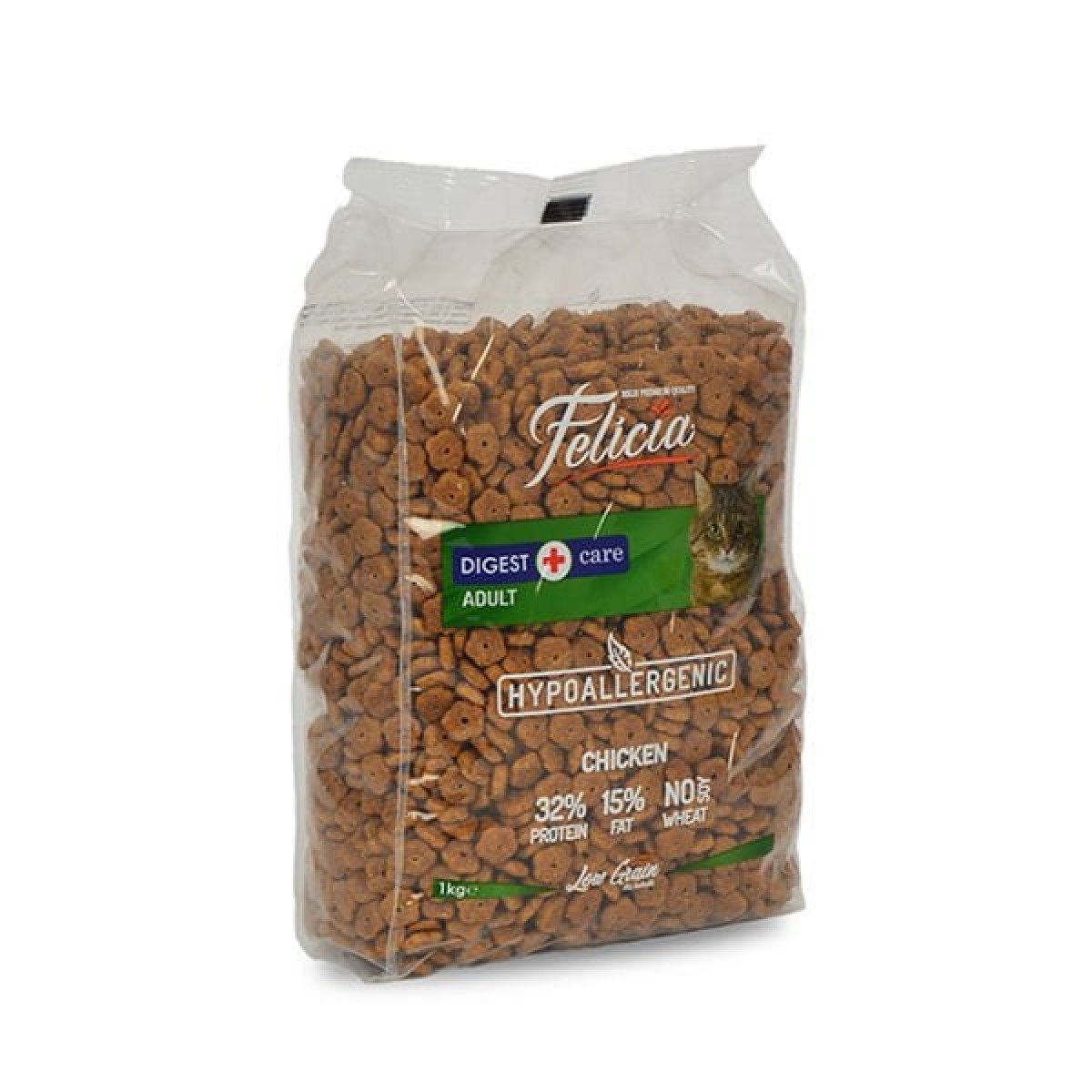 Felicia Hypoallergenic Tavuklu Düşük Tahıllı Yetişkin Kedi Maması 1 Kg Felicia Hypoallergenic Tavuklu Düşük Tahıllı Yetişkin Kedi Maması 1 Kg