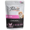 Felicia Tahılsız Tavuklu Pouch Yavru Konserve Kedi Maması 85 Gr Felicia Tahılsız Tavuklu Pouch Yavru Konserve Kedi Maması 85 Gr