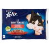 Felix Multipack Sığır ve Tavuklu Yetişkin Yaş Kedi Maması 4x85 Gr