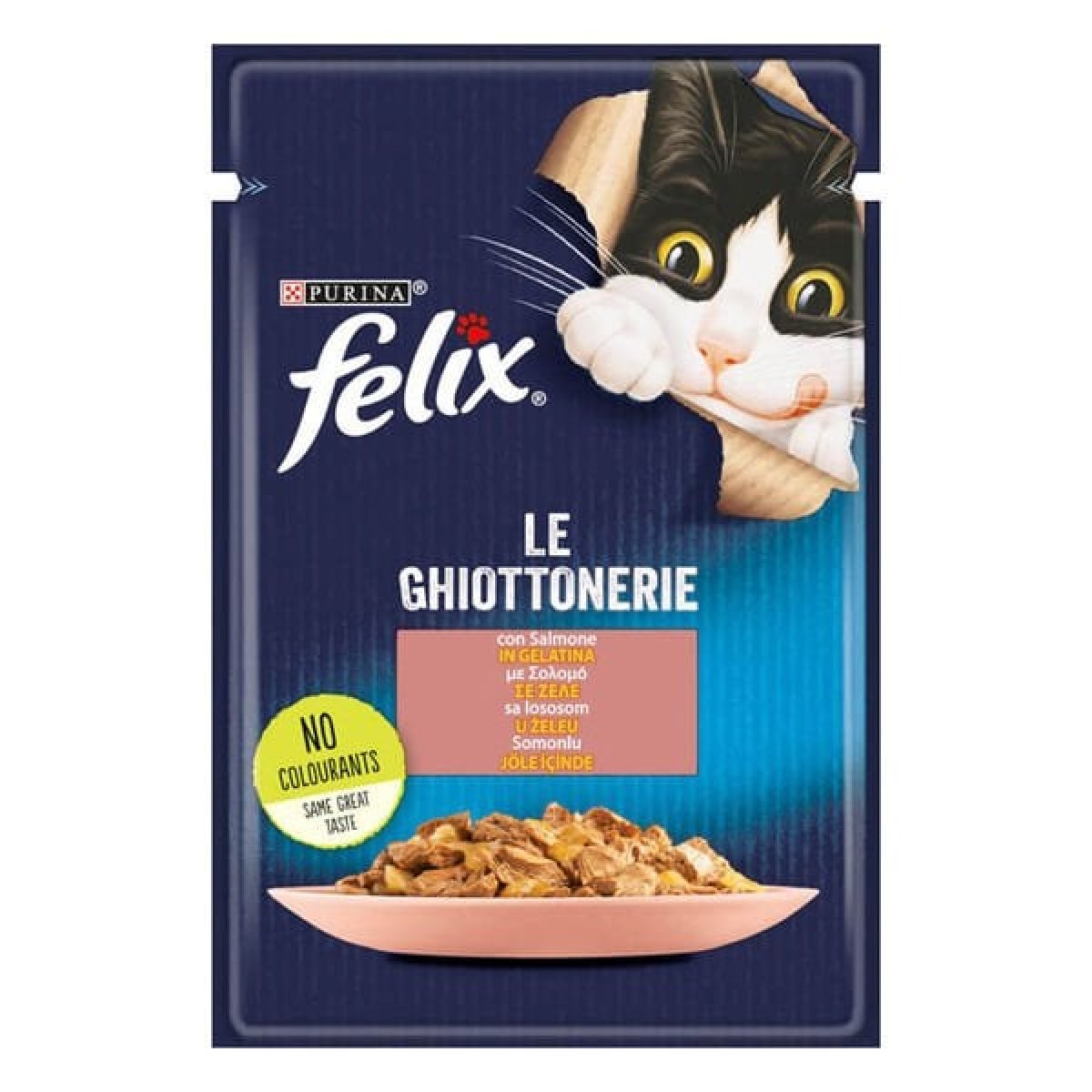 Felix Taze Somonlu Jöleli Pouch Yetişkin Konserve Kedi Maması 85 Gr Felix Taze Somonlu Jöleli Pouch Yetişkin Konserve Kedi Maması 85 Gr