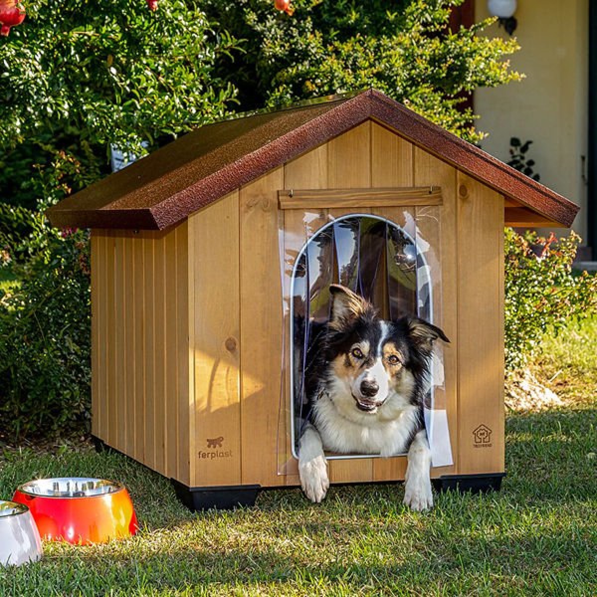 Ferplast Domus Canile Köpek Kulübesi Medium 70x83x67 Cm