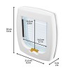 Ferplast Swing 1 Kedi Kapısı Kahverengi 21x24x5 Cm Ferplast Swing 1 Kedi Kapısı Kahverengi 21x24x5 Cm