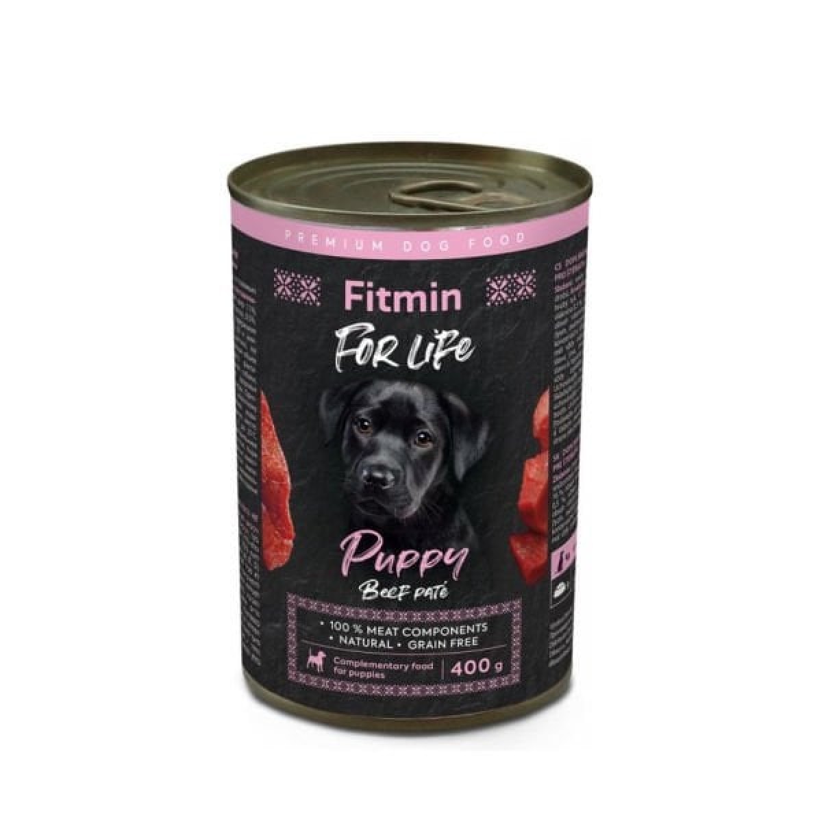 Fitmin For Life Biftekli Pate Yavru Konserve Köpek Maması 400 Gr Fitmin For Life Biftekli Pate Yavru Konserve Köpek Maması 400 Gr