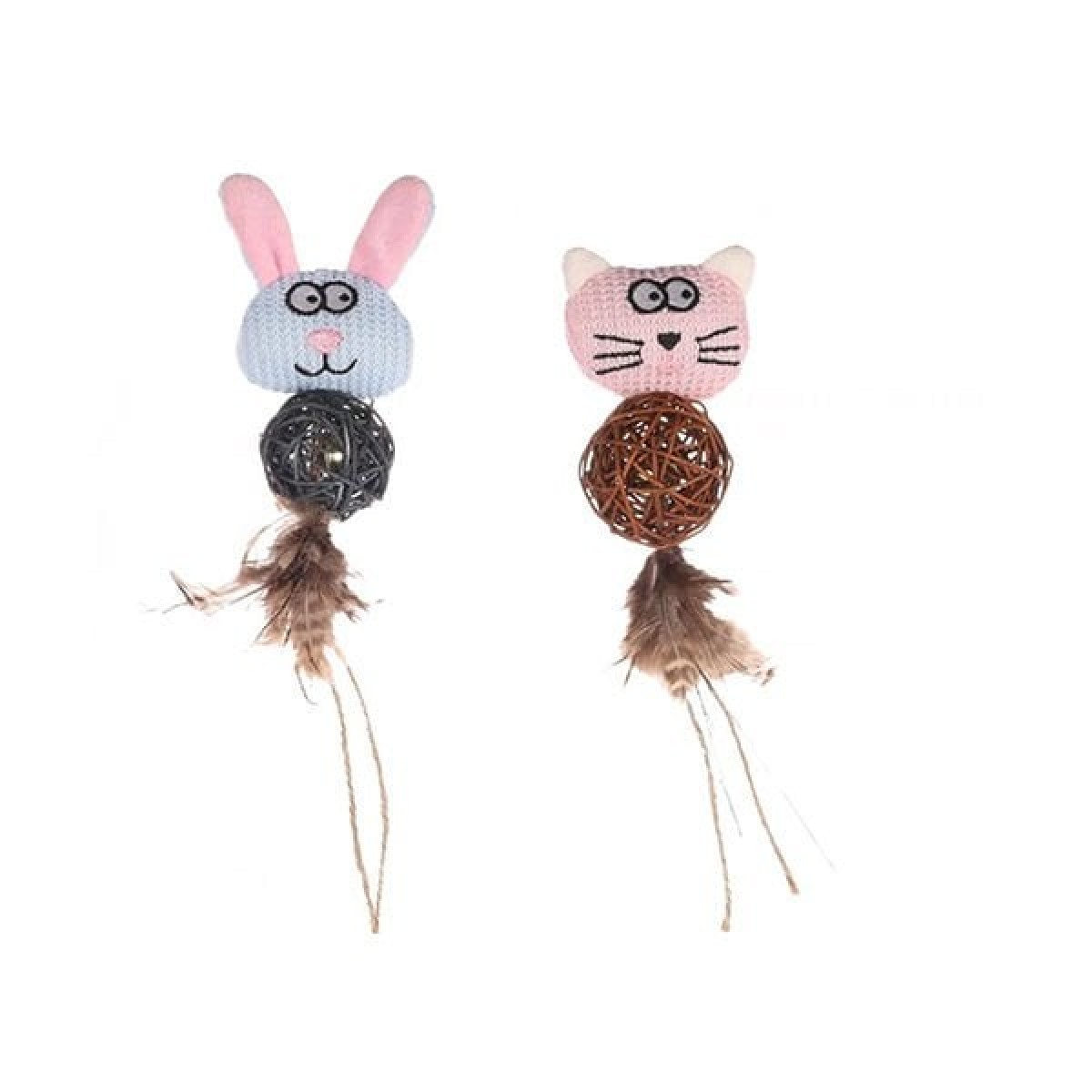 Flamingo Chayenne ve Bear Peluş Kedi Oyuncağı Flamingo Chayenne ve Bear Peluş Kedi Oyuncağı