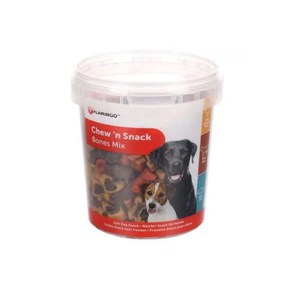 Flamingo Chewn Bones Mix Kuzulu Sığırlı ve Balıklı Köpek Bisküvisi 500 Gr Flamingo Chewn Bones Mix Kuzulu Sığırlı ve Balıklı Köpek Bisküvisi 500 Gr