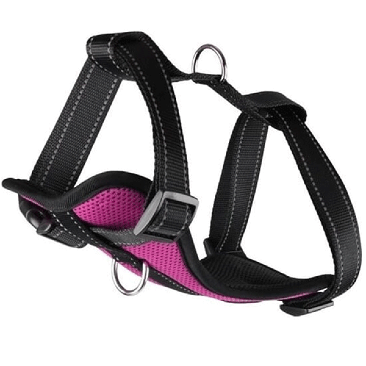 Flamingo Milou Köpek Göğüs Tasması Medium Fuşya 40-55 Cm Flamingo Milou Köpek Göğüs Tasması Medium Fuşya 40-55 Cm