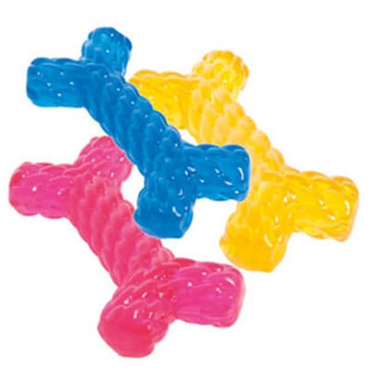 Flamingo Renkli Tırtıklı Köpek Kemik Oyuncağı 14 Cm Flamingo Renkli Tırtıklı Köpek Kemik Oyuncağı 14 Cm