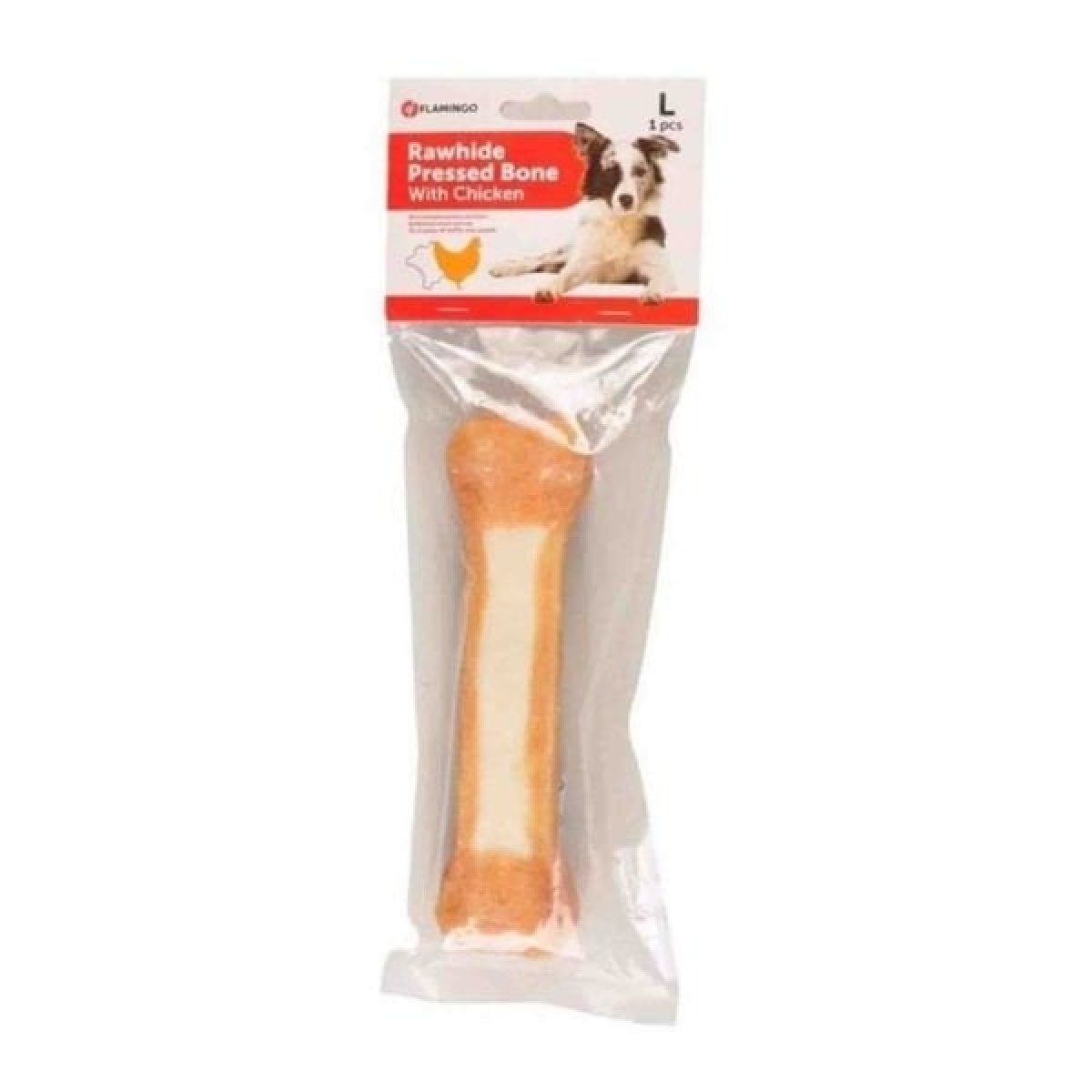 Flamingo Rhide Tavuk Eti Kaplı Kemik Köpek Ödül Maması 20 Cm 210 Gr Flamingo Rhide Tavuk Eti Kaplı Kemik Köpek Ödül Maması 20 Cm 210 Gr