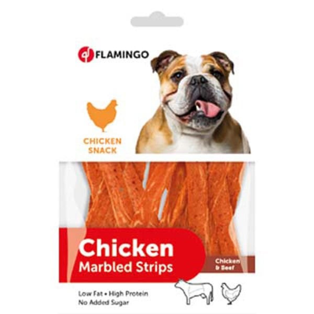 Flamingo Tavuk ve Biftekli Köpek Ödül Çubuğu 85 Gr Flamingo Tavuk ve Biftekli Köpek Ödül Çubuğu 85 Gr