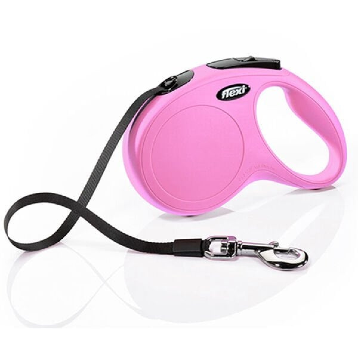 Flexi New Classic Şerit Otomatik Köpek Gezdirme Tasması Medium Pembe 5 Mt Flexi New Classic Şerit Otomatik Köpek Gezdirme Tasması Medium Pembe 5 Mt
