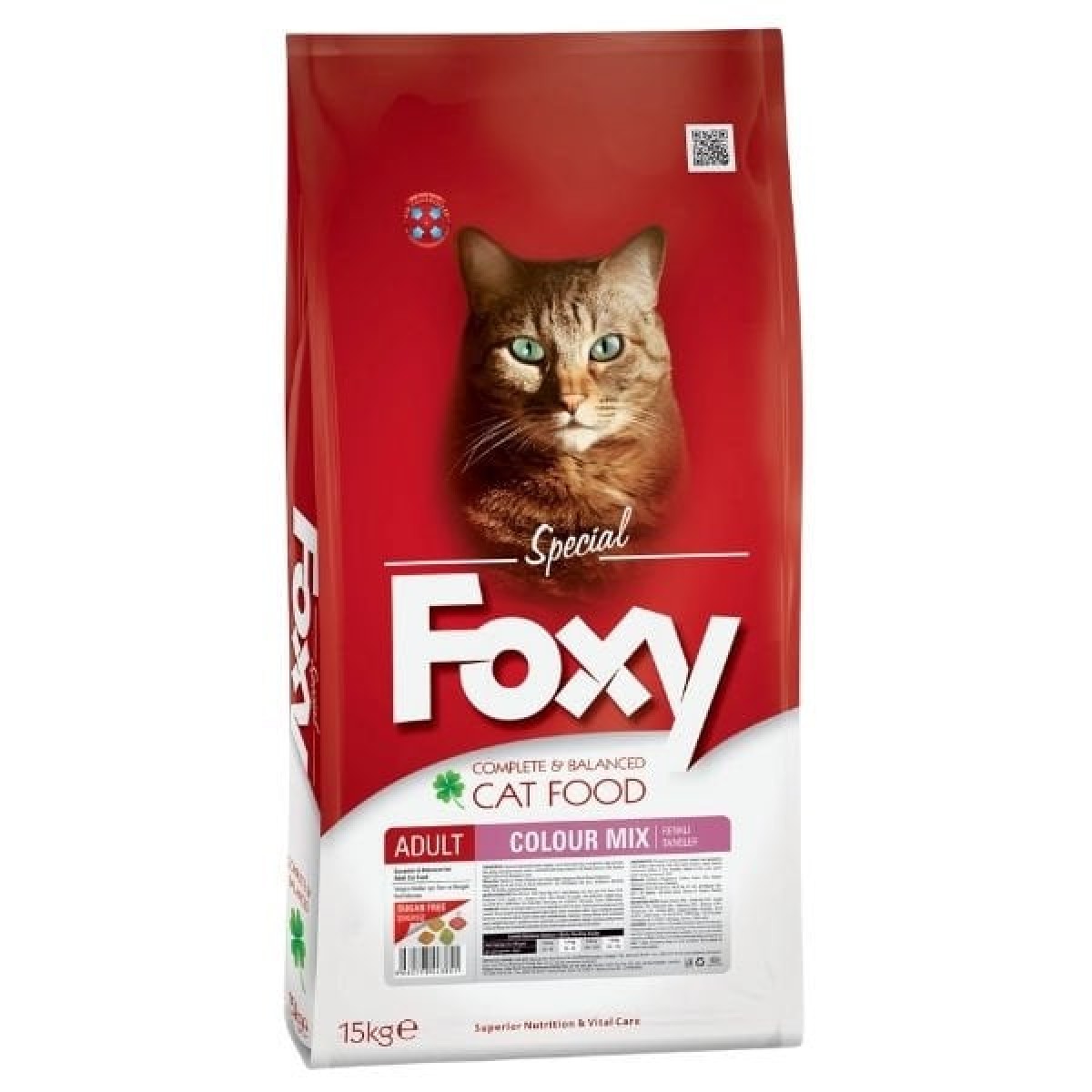 Foxy Colour Mix Yetişkin Kedi Maması 15 Kg Foxy Colour Mix Yetişkin Kedi Maması 15 Kg