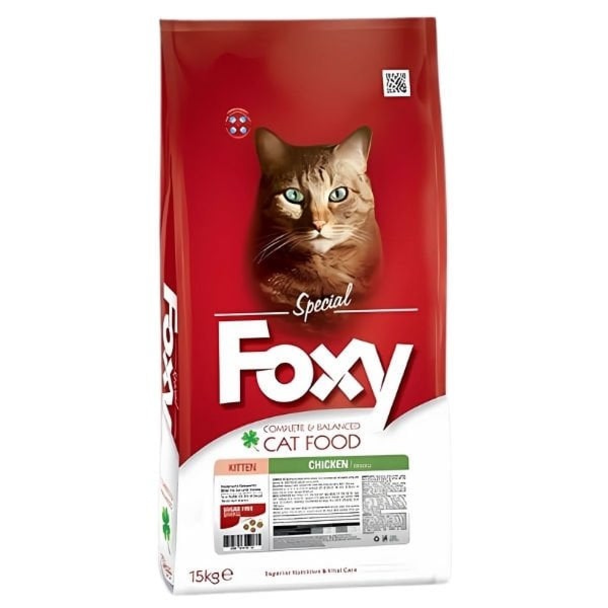 Foxy Kitten Tavuklu Yavru Kedi Maması 15 Kg Foxy Kitten Tavuklu Yavru Kedi Maması 15 Kg