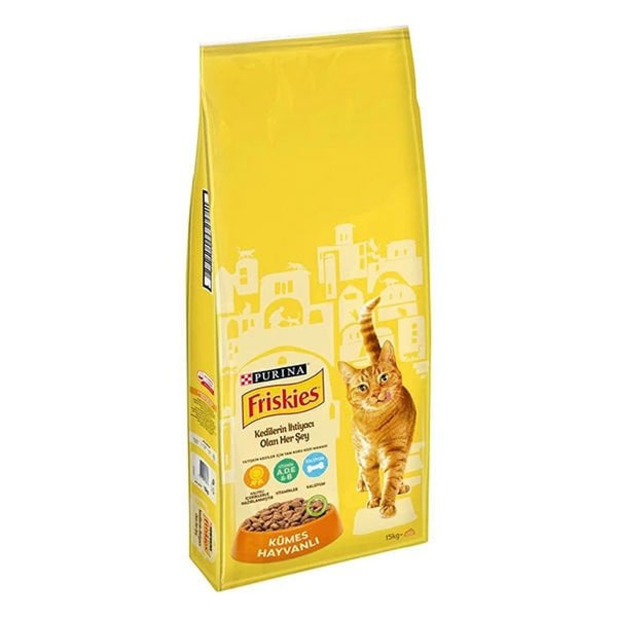 Friskies Kümes Hayvanlı Yetişkin Kedi Maması 15 Kg Friskies Kümes Hayvanlı Yetişkin Kedi Maması 15 Kg