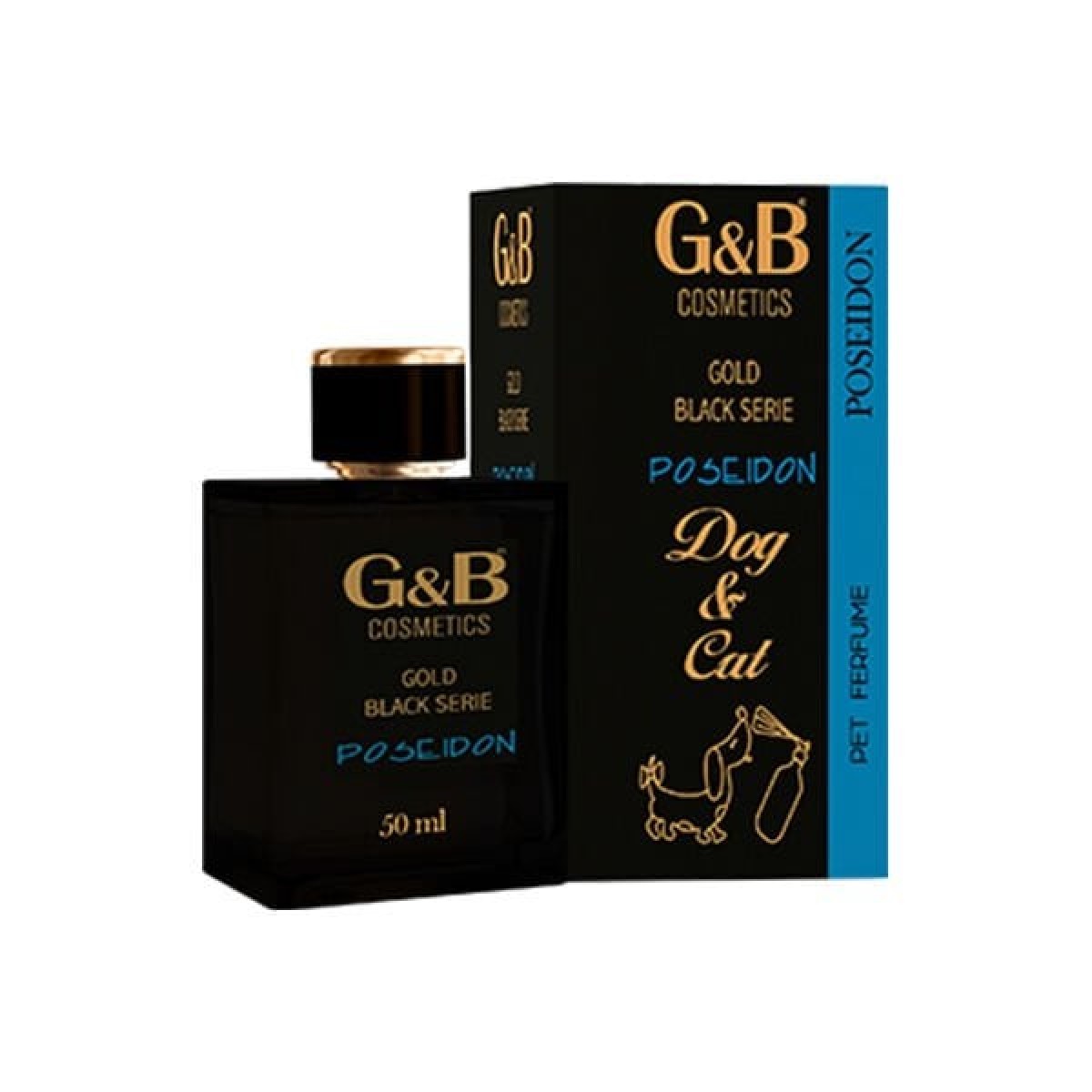 G&B Poseiden Kedi ve Köpek İçin Parfüm 50 Ml G&B Poseiden Kedi ve Köpek İçin Parfüm 50 Ml
