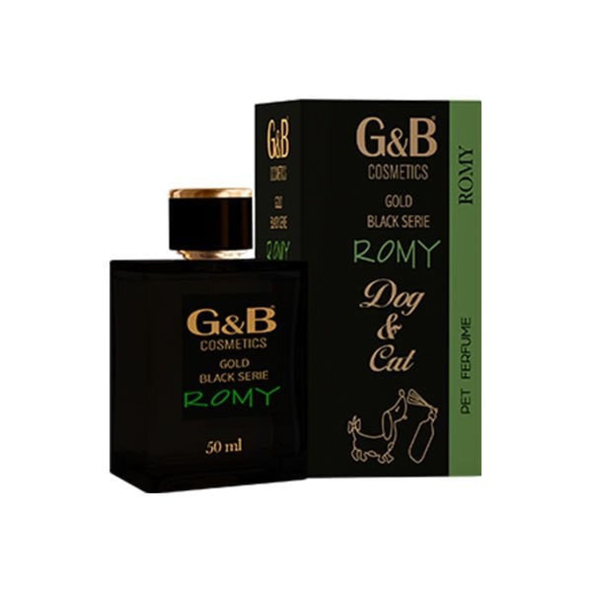 G&B Romy Kedi ve Köpek İçin Parfüm 50 Ml G&B Romy Kedi ve Köpek İçin Parfüm 50 Ml