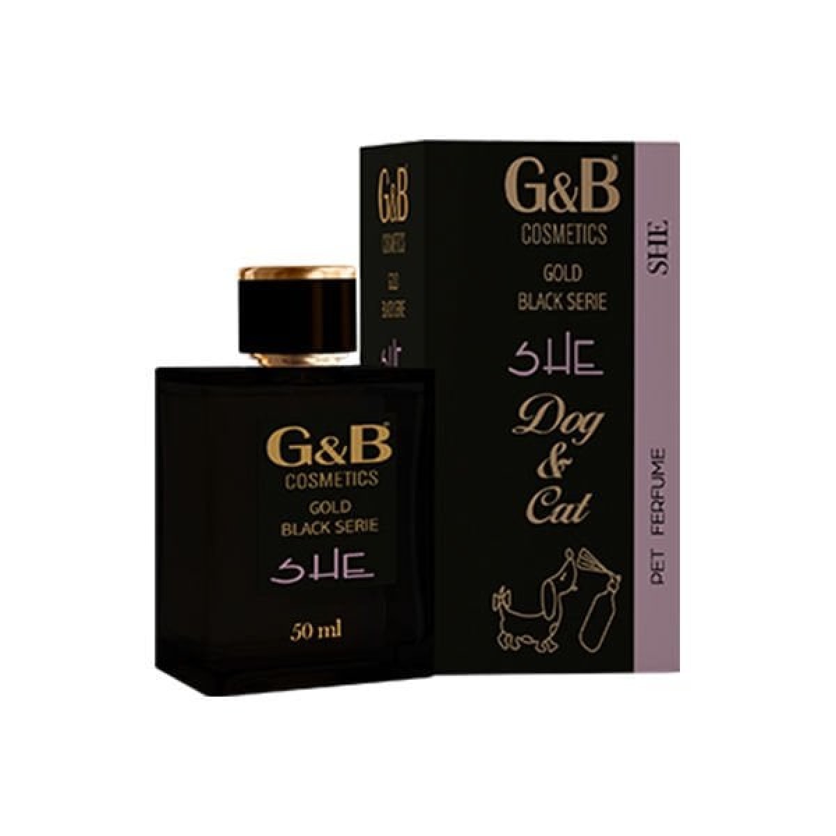 G&B She Kedi ve Köpek İçin Parfüm 50 Ml G&B She Kedi ve Köpek İçin Parfüm 50 Ml