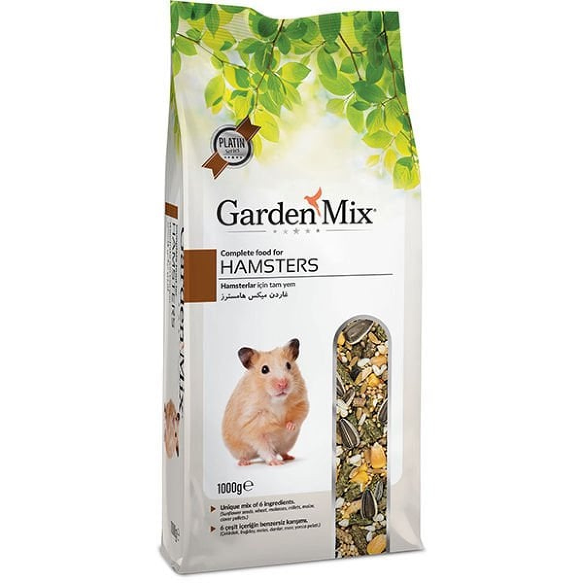 Garden Mix Hamster Yemi Platin 1000 Gr Garden Mix Hamster Yemi Platin 1000 Gr