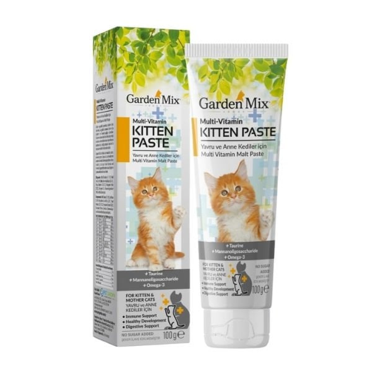 Garden Mix Kitten Multivitamin Yavru Kedi Malt Macunu 100 Gr Garden Mix Kitten Multivitamin Yavru Kedi Malt Macunu 100 Gr