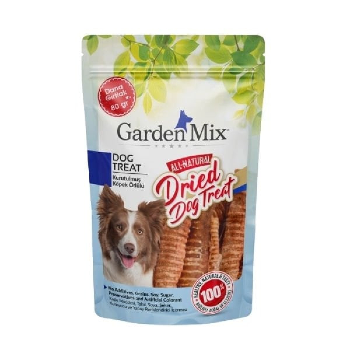 Garden Mix Kurutulmuş Dana Gırtlak Köpek Ödül Maması 80 Gr Garden Mix Kurutulmuş Dana Gırtlak Köpek Ödül Maması 80 Gr