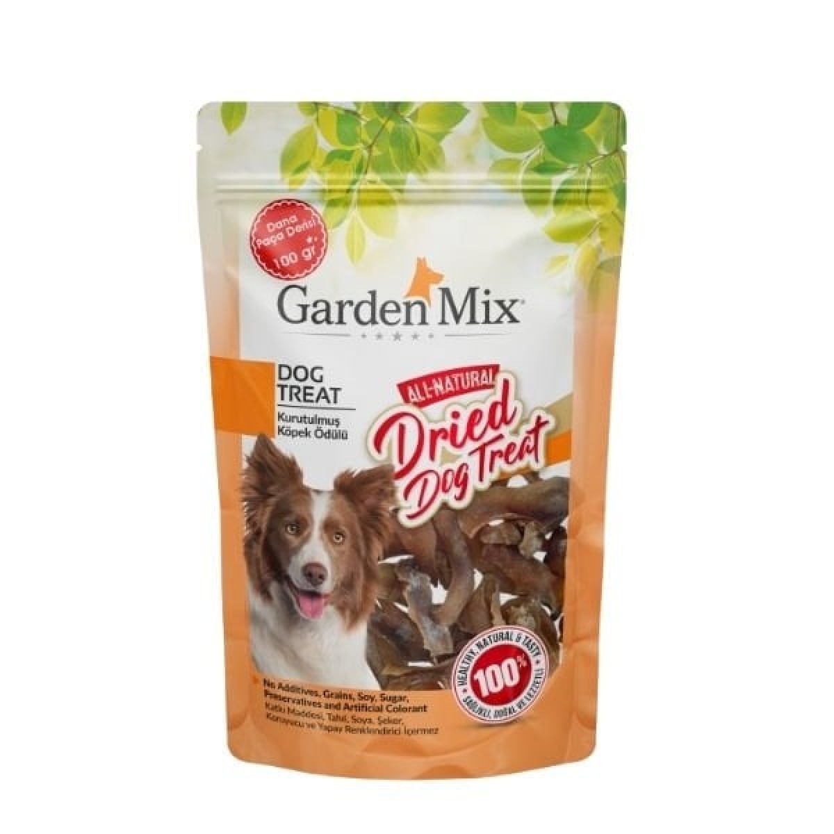Garden Mix Kurutulmuş Dana Paça Derisi Köpek Ödül Maması 100 Gr Garden Mix Kurutulmuş Dana Paça Derisi Köpek Ödül Maması 100 Gr
