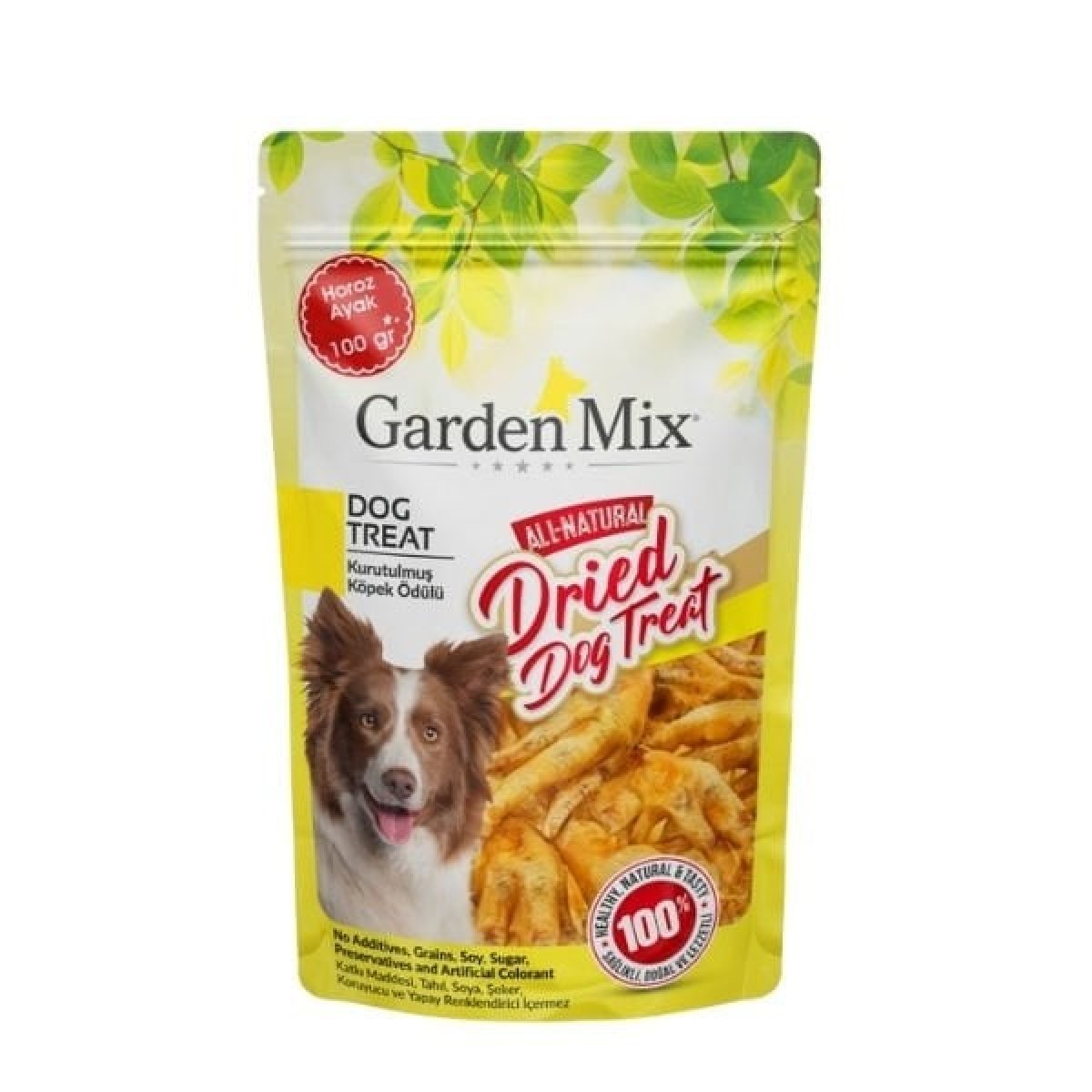 Garden Mix Kurutulmuş Horoz Ayak Köpek Ödül Maması 100 Gr Garden Mix Kurutulmuş Horoz Ayak Köpek Ödül Maması 100 Gr